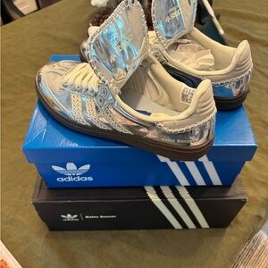 Adidas x Wales Bonner Samba Silver Sneaker